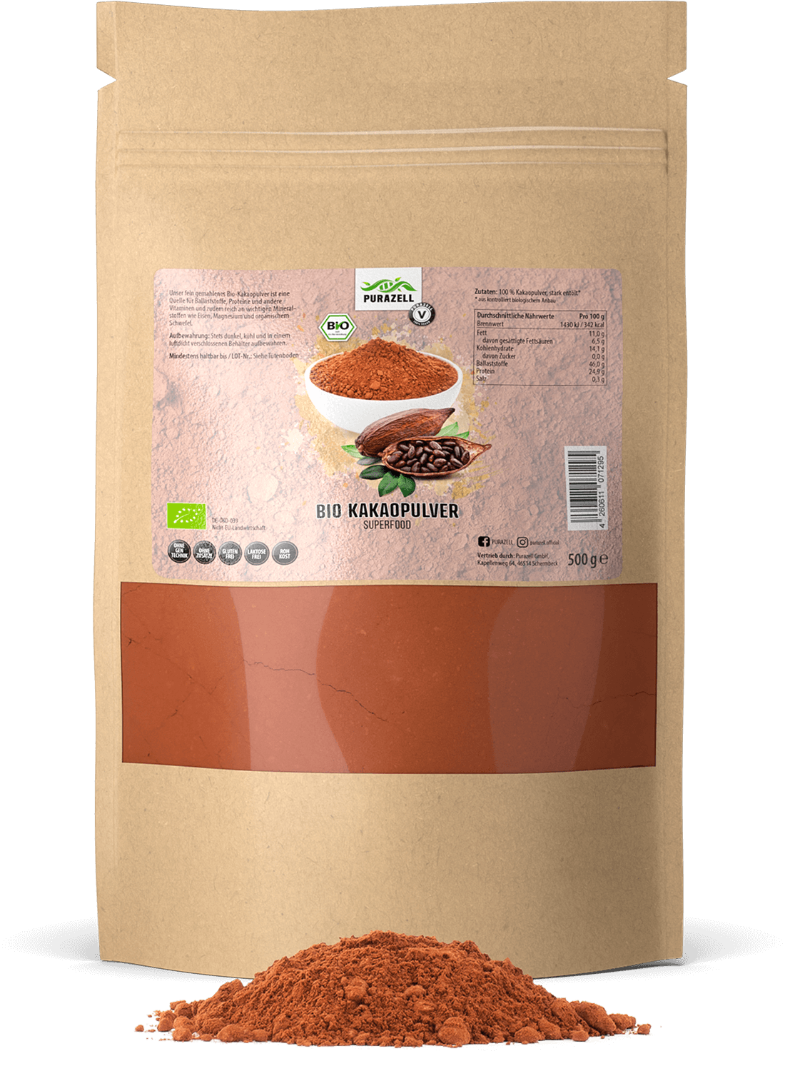 Bio-Kakaopulver