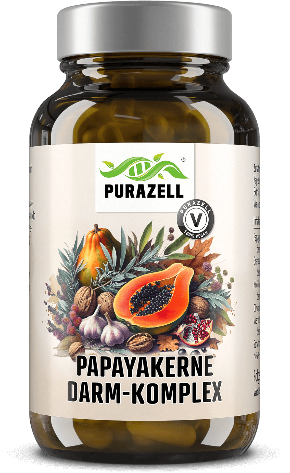 Papayakerne Pflanzenkomplex 
